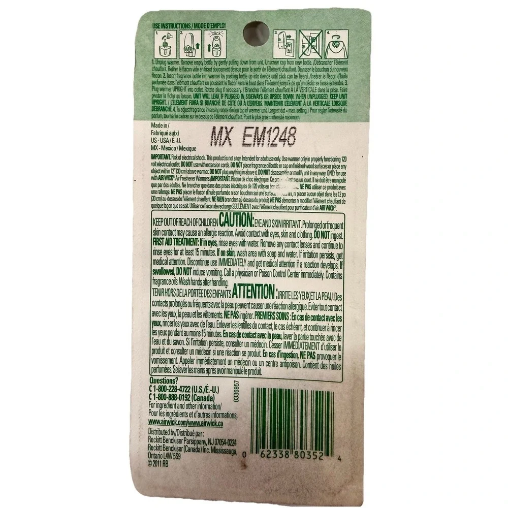 Air Wick Refill Vanilla‎ Sugar Sparkle Limited Edition RARE Hard To Find New